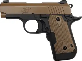 Пістолет спортивний Kimber Micro 9 Desert Tan (LG) кал. 9мм (9х19)