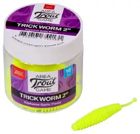 Силікон Lucky John TRICK WORM Area Trout Series 2"/ S88 *10