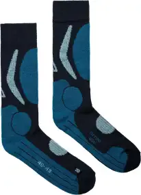 Шкарпетки Aclima Cross Country Skiing Socks 40-43 Navy Blazer/Blue Sapphire