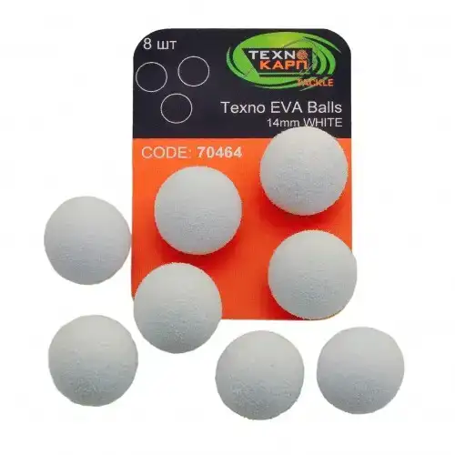 Искусственная насадка Технокарп Texno EVA Balls 14mm white