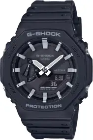 Годинник Casio GA-2100-1AER G-Shock. Чорний