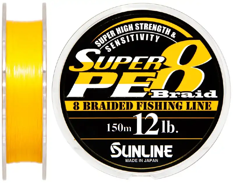 Шнур Sunline Super PE 8 Braid 150m 0.185mm 12lb/6.0kg