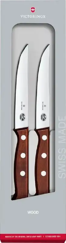 Набір ножів Victorinox Rosewood Steak Set 2 5.1200.12G
