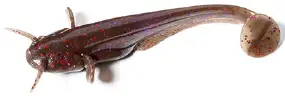 Силикон FishUP Catfish 2" #050 - GreenPumpkinBrown/Red Purple (10шт/уп)