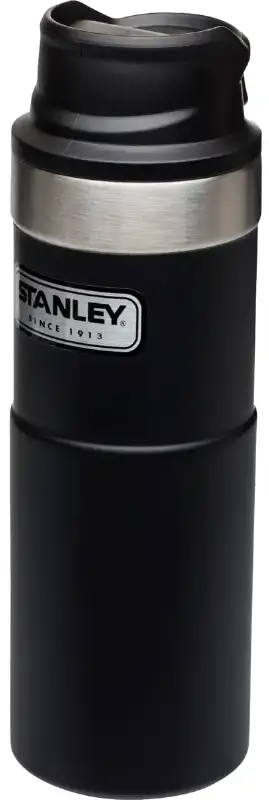 Термокружка Stanley Classic Trigger Action 1-hand 0.35l Black