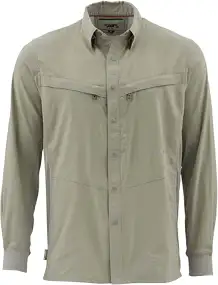 Рубашка Simms Intruder BiComp Shirt Dark Khaki