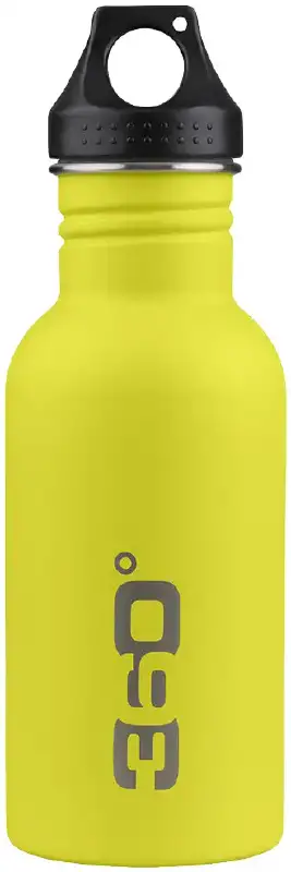 Фляга 360° Degrees Stainless Steel Botte 550 ml ц:lime