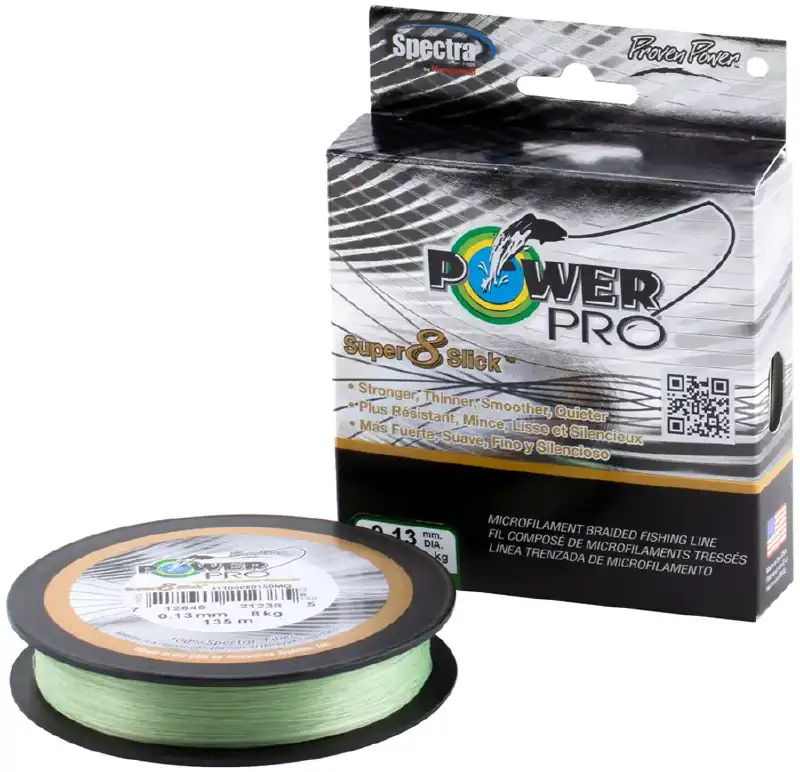 Шнур Power Pro Super 8 Slick (Aqua Green) 135m 0.19mm 33lb/15.0kg