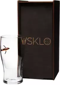 Пивной бокал Vsklo с пулей в упаковке