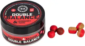 Бойли Brain Double Balance Cranberry & Squid (журавлина + кальмар) 12+10х14mm