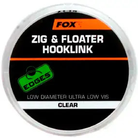 Повідковий матеріал Fox International Zig & Floater Hooklink 100м (Clear) 0.234 mm 4.08 kg