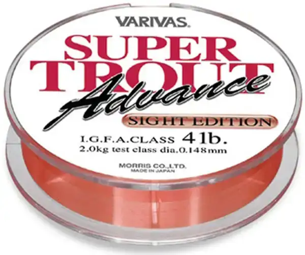 Леска Varivas Super Trout Advance Sight Edition 91m 0.117mm 2.5lb