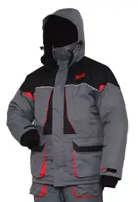 Куртка Norfin Arctic Red XXXL -25 °C / 4000мм Серый/черный/красный