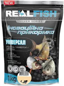 Прикормка Real Fish Silver Series Універсал Жаренный картопля 1kg