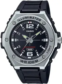 Годинник Casio MWA-100H-1AVEF. Сріблястий