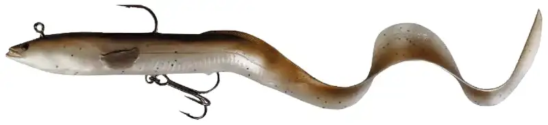 Силикон Savage Gear 3D Real Eel Ready To Fish 300mm 80.0g #02 Olive Pearl (поштучно)