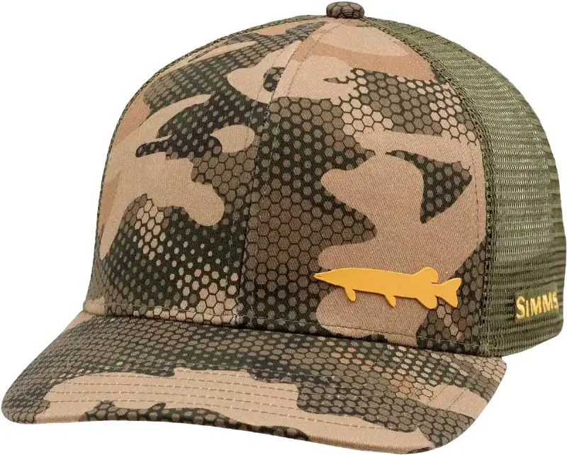 Кепка Simms Payoff Trucker (Pike) One size Hex Flo Camo Timber