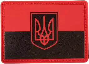 Патч МИД Флаг. Красно-черный
