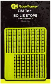 Стопори для бойлів RidgeMonkey RM-Tec Boilie Stops Fluoro Yellow