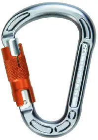 Карабин Climbing Technology CONCEPT WG Twist Lock Grey/Orange