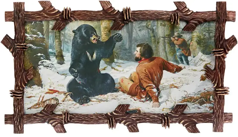 Картина "Полювання на медведя"