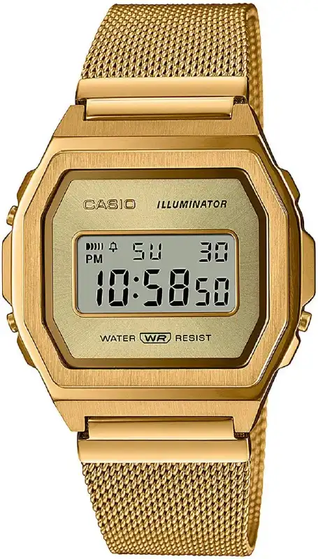 Годинник Casio A1000MG-9EF. Золотистий