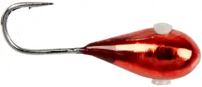 Мормишка вольфрамова Lewit Точена Ø3.4мм/0.57г к:червоний