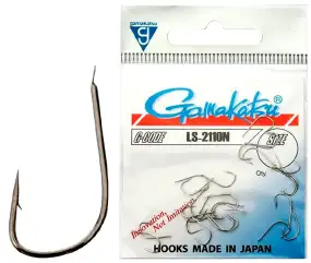 Крючок Gamakatsu LS-2110N №14 (25шт/уп) ц:nickel