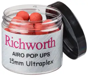 Бойли Richworth Airo Pop-Ups Ultraplex 15mm 200ml