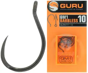 Гачок Guru QM1 Barbless Hook (10 шт/уп)