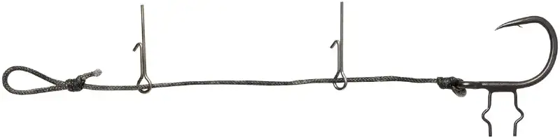 Оснастка Savage Gear Big Fish Stinger Single Hook 7/0 10-12cm 100kg 1.05mm (2шт/уп)