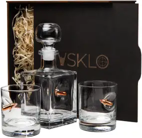 Набір Vsklo 2 склянки + графин в упаковці