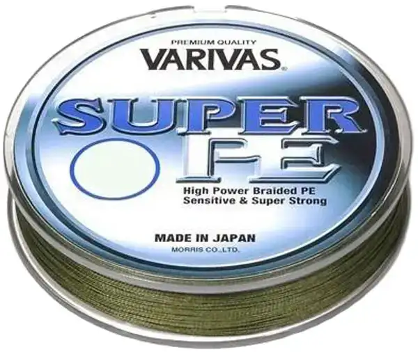 Шнур Varivas Super PE 270m (зелёный) 0.11mm 5kg