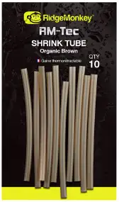 Термозбіжна трубка RidgeMonkey RM-Tec Shrink Tube 1.6mm (10 шт/уп) к:organic brown