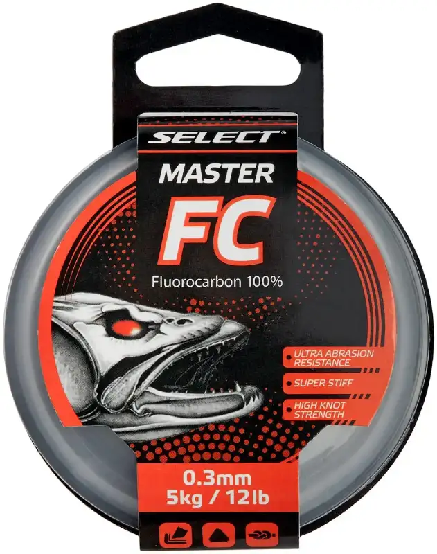 Флюорокарбон Select Master FC 20m 0.175mm 5lb/2.16kg