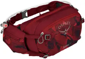 Сумка на пояс Osprey Seral 7 Велосипедная Claret Red