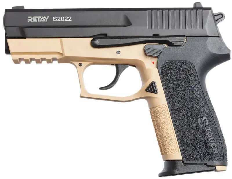 Пистолет стартовый Retay S2022 кал. 9 мм. Цвет - sand.