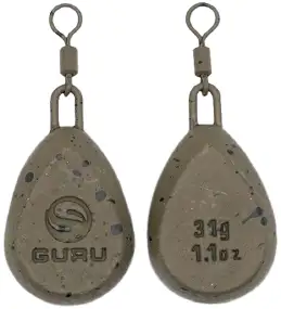 Грузило Guru Flat Pear Bomb 1.1oz/31g (2 шт/уп)