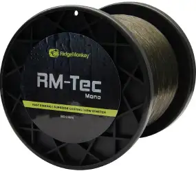 Волосінь RidgeMonkey RM-Tec Mono 1200m 0.38mm 15lb/6.8kg Brown