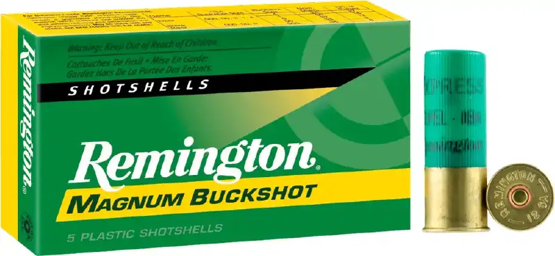 Патрон Remington Express Magnum Buckshot кал.12/76 картечь 6,1 мм (амер. обозначение: Buckshot Size 4)