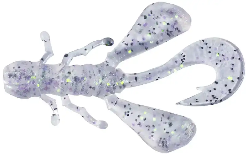 Силикон Jackall Vector Bug 2.5" Ghost Shrimp 8шт