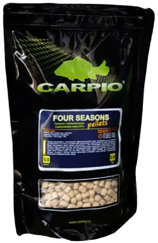 Пелети Carpio Four Seasons 8mm 0.9kg