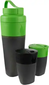 Набір склянок Light my fire Pack-up-Drink Kit к:green-black