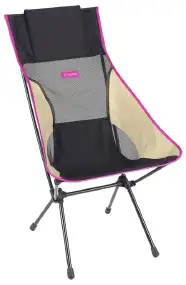 Кресло раскладное Helinox Sunset Chair Black/Khaki/Purple Colour Block