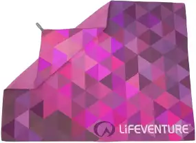 Полотенце Lifeventure Soft Fibre Triangle Giant Pink