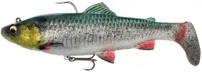 Силикон Savage Gear 4D Trout Rattle Shad S 125mm 35.0g Green Silver (поштучно)