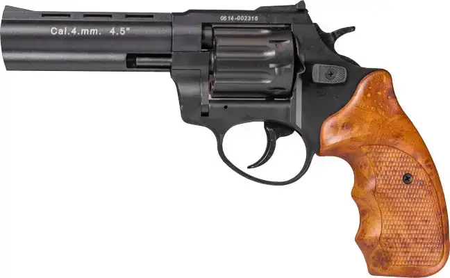 Револьвер флобера STALKER 4.5". Материал рукояти - пластик
