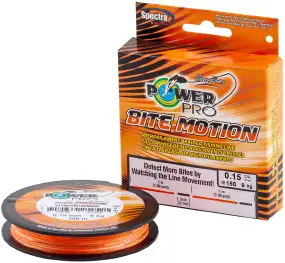 Шнур Power Pro Bite Motion (Orange Black) 150m 0.23mm 33lb/15.0kg