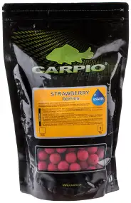 Бойлы Carpio Strawberry (Клубника) 20mm 1kg (растворимые)
