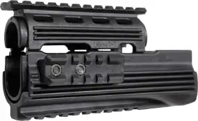 Цівка LHB LHV47 для AK 47/74 з 4 планками Weaver/Picatinny. Матеріал - пластик. Колір - чорний